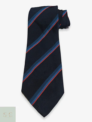 Corbata de Seda a Rayas Regimental Edsor Kronen Handmade