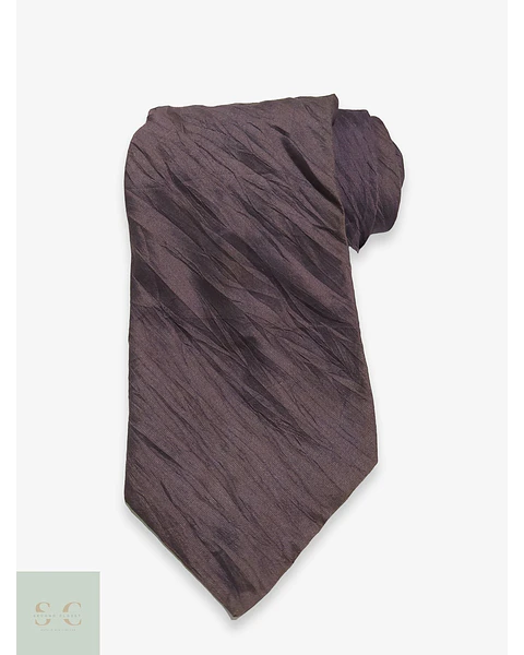 Corbata Texturizada Morado Berenjena Yorn for Men