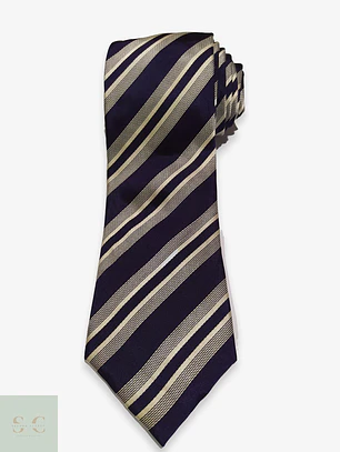 Corbata de Seda a Rayas Regimental Yorn