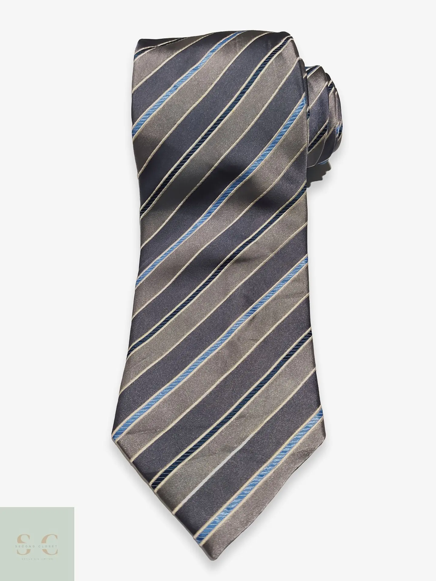 Corbata de Seda a Rayas Regimental Art Sachs 1