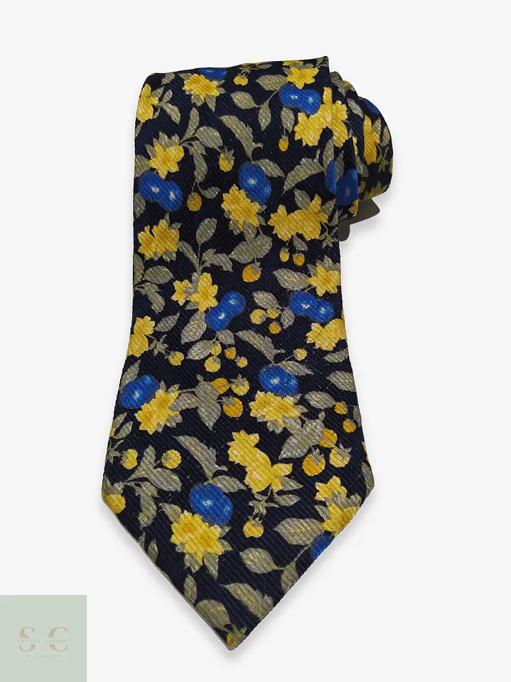 Corbata de Seda Floral Daniels & Korff 1