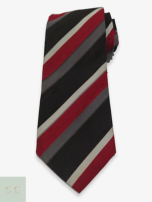 Corbata de Seda a Rayas Regimental Alpi