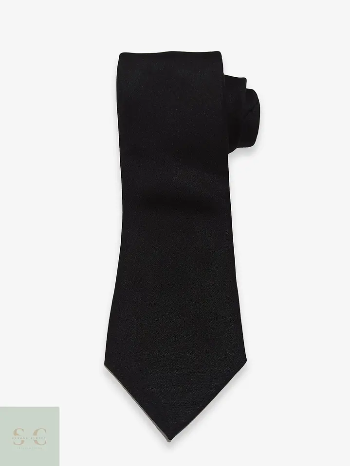 Corbata Sobria Negra Anja Kölln Hamburg 1