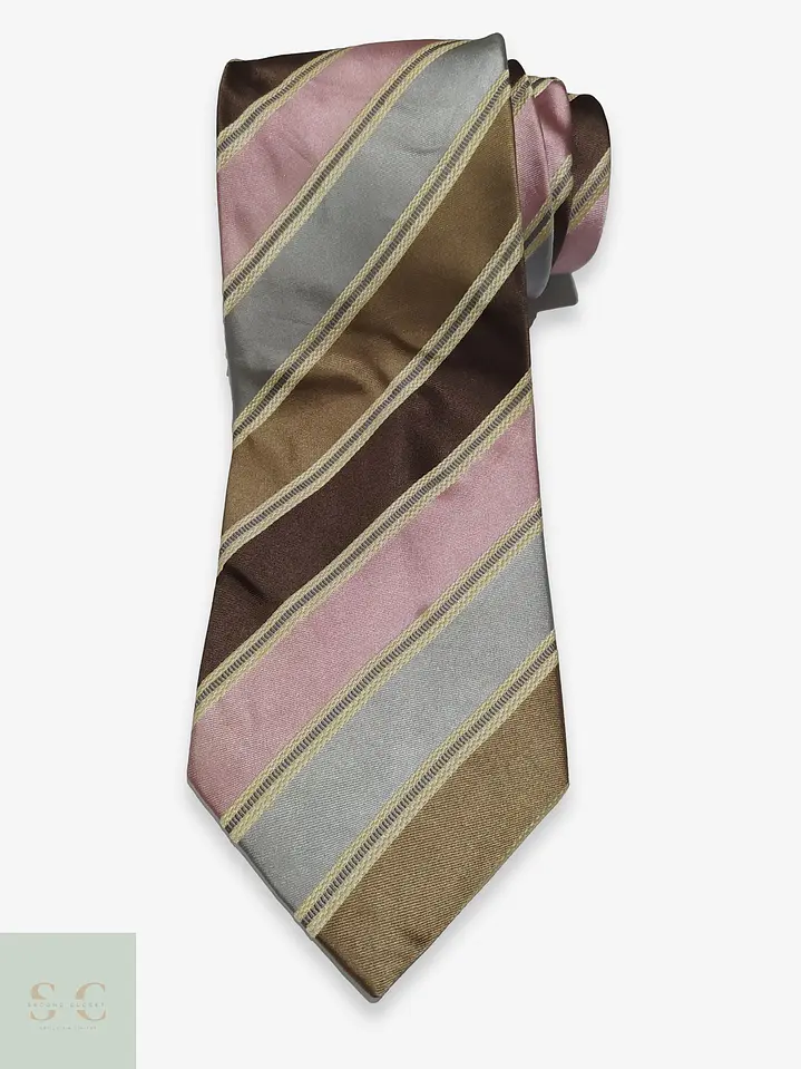 Corbata de Seda a Rayas Regimental Marvelis 1