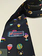 Corbata de Seda Hemley con Motivo de Globos Aerostáticos - Miniatura 2