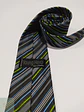 Corbata a Rayas Diagonales Multicolores Young Hero - Miniatura 2