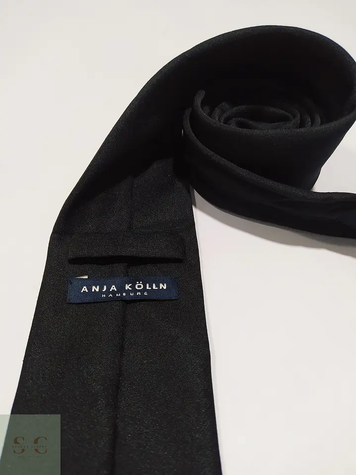 Corbata Sobria Negra Anja Kölln Hamburg 2