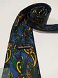 Corbata Vintage con Patrón Paisley Artístico Multicolor - Miniatura 2