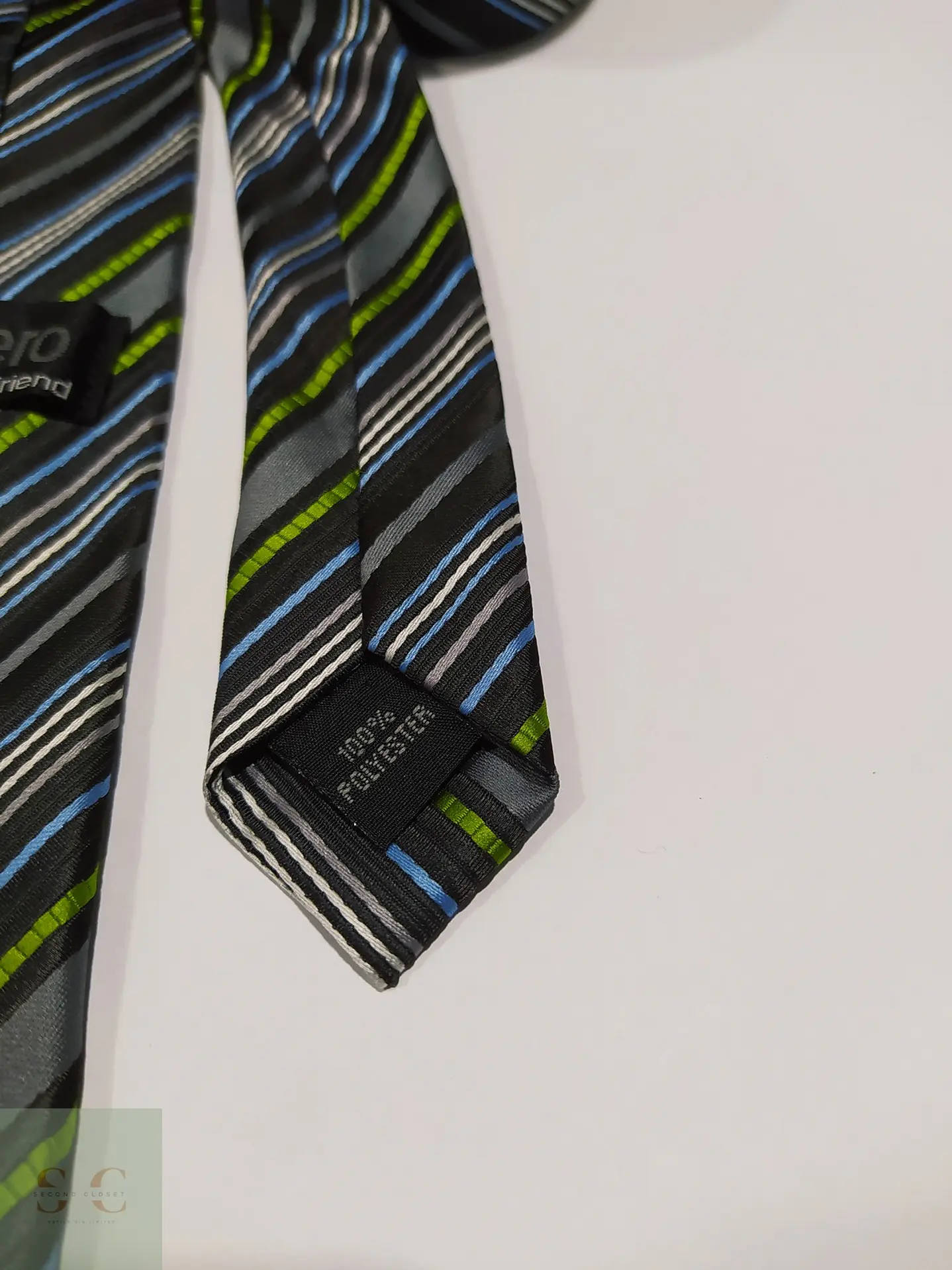 Corbata a Rayas Diagonales Multicolores Young Hero 3