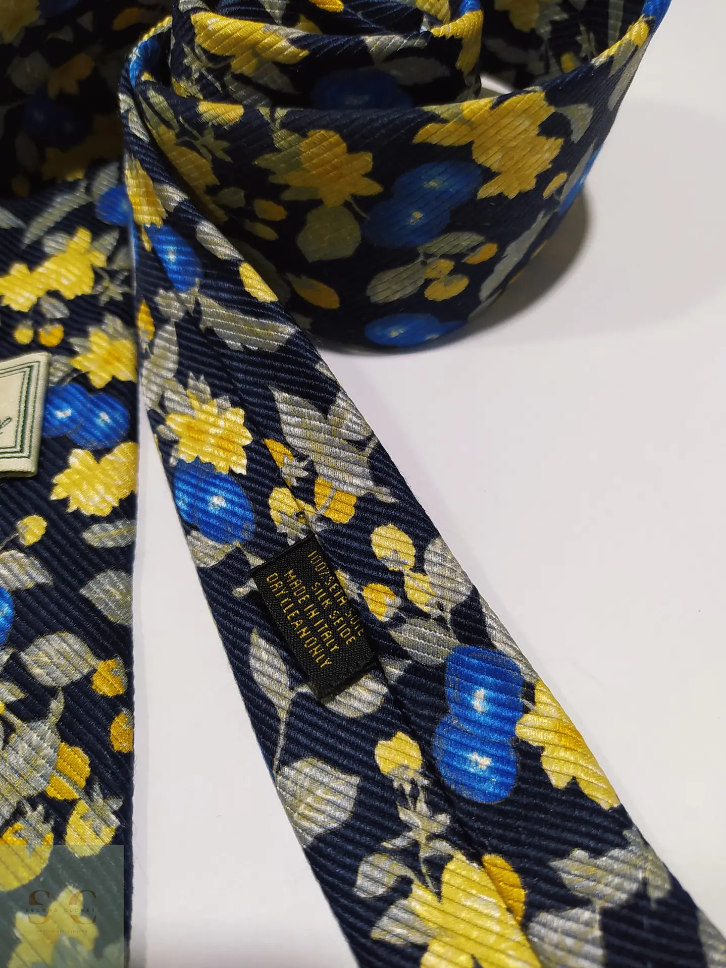 Corbata de Seda Floral Daniels & Korff 3