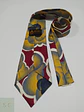 Corbata Vintage Maica International en Rayón con Estampado Art Déco - Miniatura 3