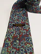 Corbata de Seda Italiana con Estampado Floral Angelo - Miniatura 2