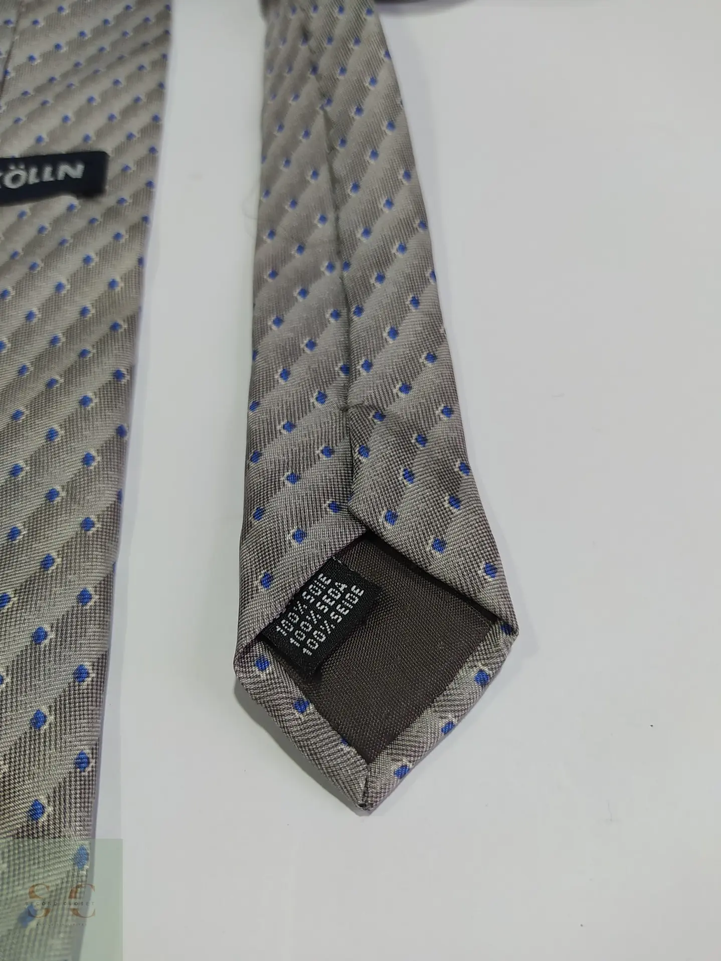Corbata de Seda Jacquard Micropatrón Theo Kölln 3