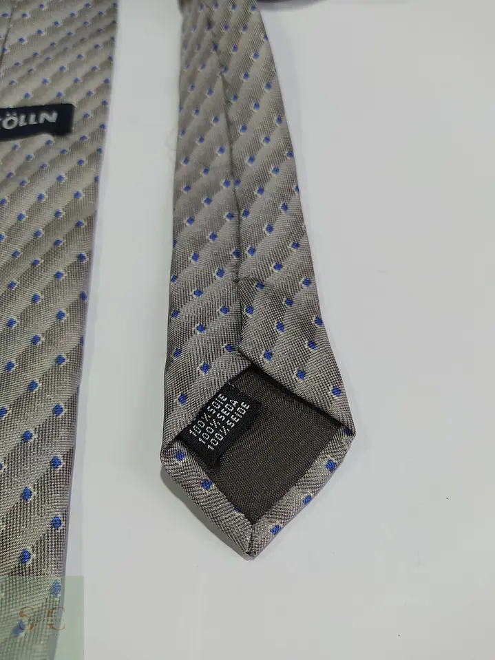 Corbata de Seda Jacquard Micropatrón Theo Kölln 3