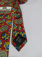 Corbata de Seda Roja con Estampado Paisley y Floral Daniels & Korff - Miniatura 3