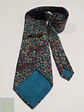 Corbata de Seda Italiana con Estampado Floral Angelo - Miniatura 3