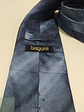 Corbata de Seda Azul Marino Jacquard Bugatti - Miniatura 2