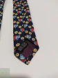 Corbata de Seda Daniels & Korff Estampado Novelty Cerditos y Flores - Miniatura 3
