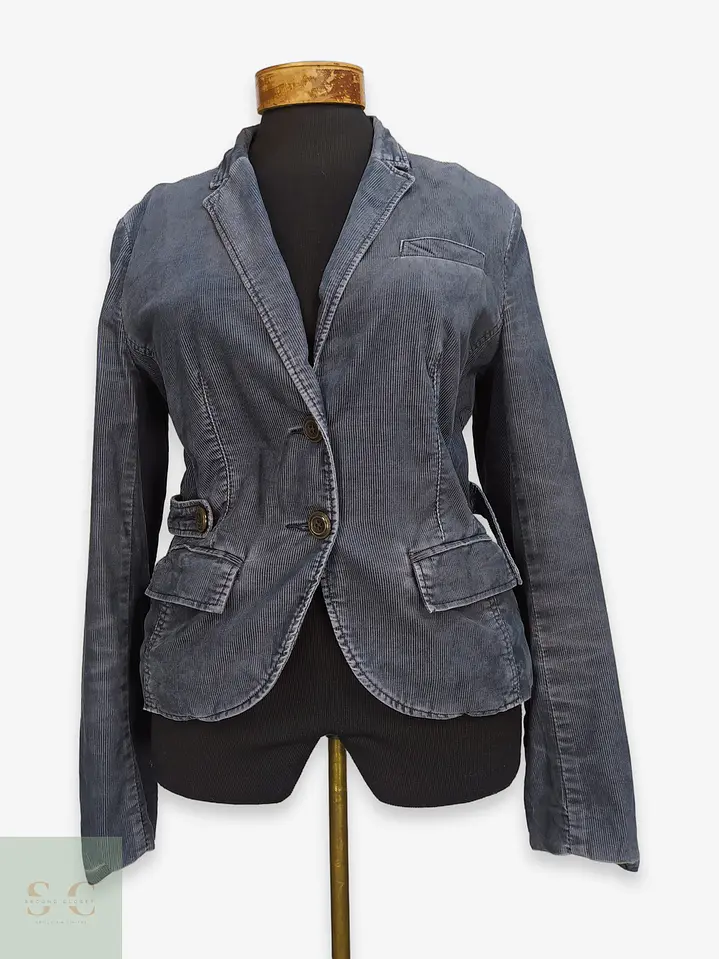 Chaqueta Blazer Cotelé Plomo s.Oliver Talla M 1