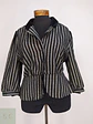 Chaqueta Vintage Miss Helen Estampado Espiga y Cuello de Terciopelo Talla SM - Miniatura 2