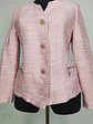 Chaqueta Corta Bouclé Texturizada Rosa AZ Modell Talla S - Miniatura 4