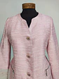Chaqueta Corta Bouclé Texturizada Rosa AZ Modell Talla S - Miniatura 5