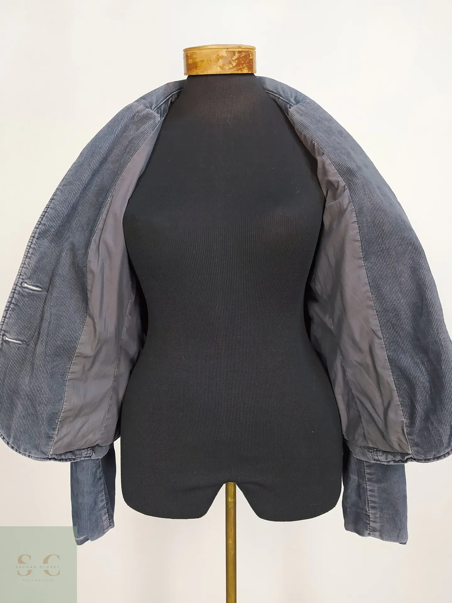 Chaqueta Blazer Cotelé Plomo s.Oliver Talla M 7