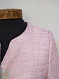 Chaqueta Corta Bouclé Texturizada Rosa AZ Modell Talla S - Miniatura 7