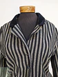Chaqueta Vintage Miss Helen Estampado Espiga y Cuello de Terciopelo Talla SM - Miniatura 5