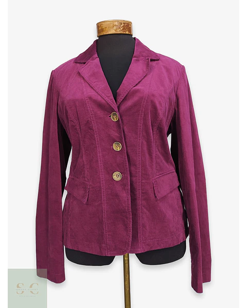 Chaqueta Betty Barclay de Algodón Fucsia Talla ML