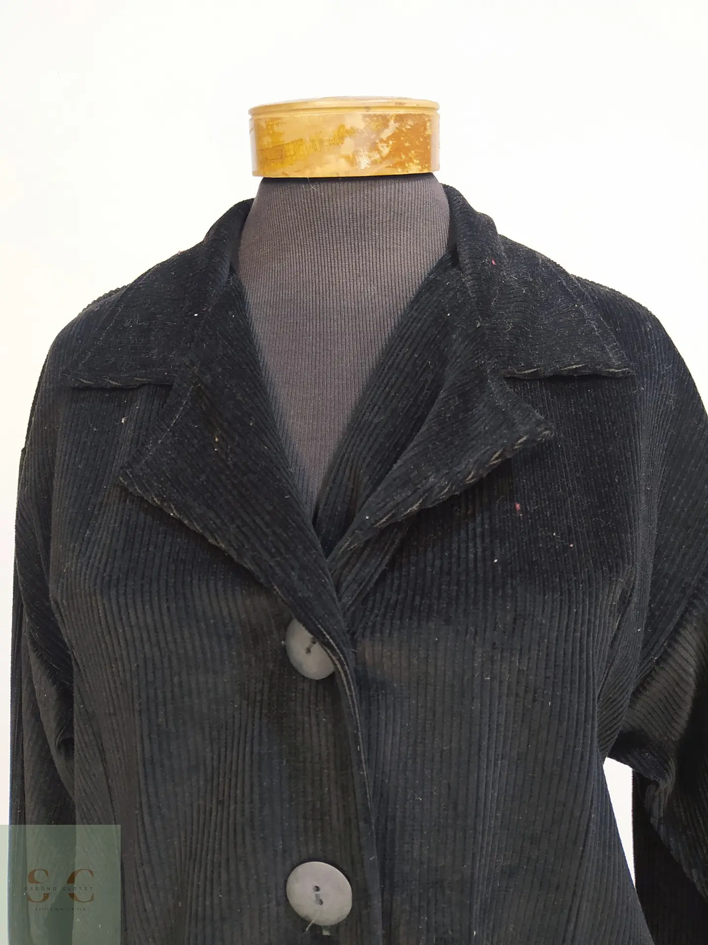 Chaqueta Zep-Zep Germany Cotelé Negro de Algodón Talla XXXL 4