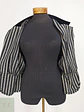 Chaqueta Vintage Miss Helen Estampado Espiga y Cuello de Terciopelo Talla SM - Miniatura 7