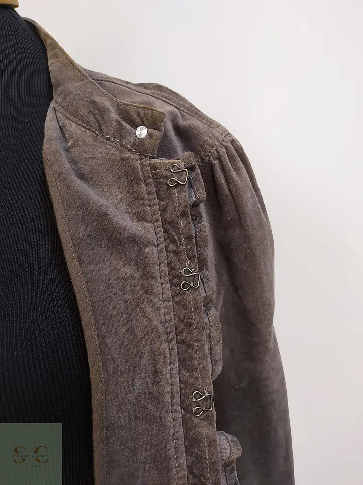 Chaqueta Aterciopelada de Algodón con Volantes Street One Talla L 7