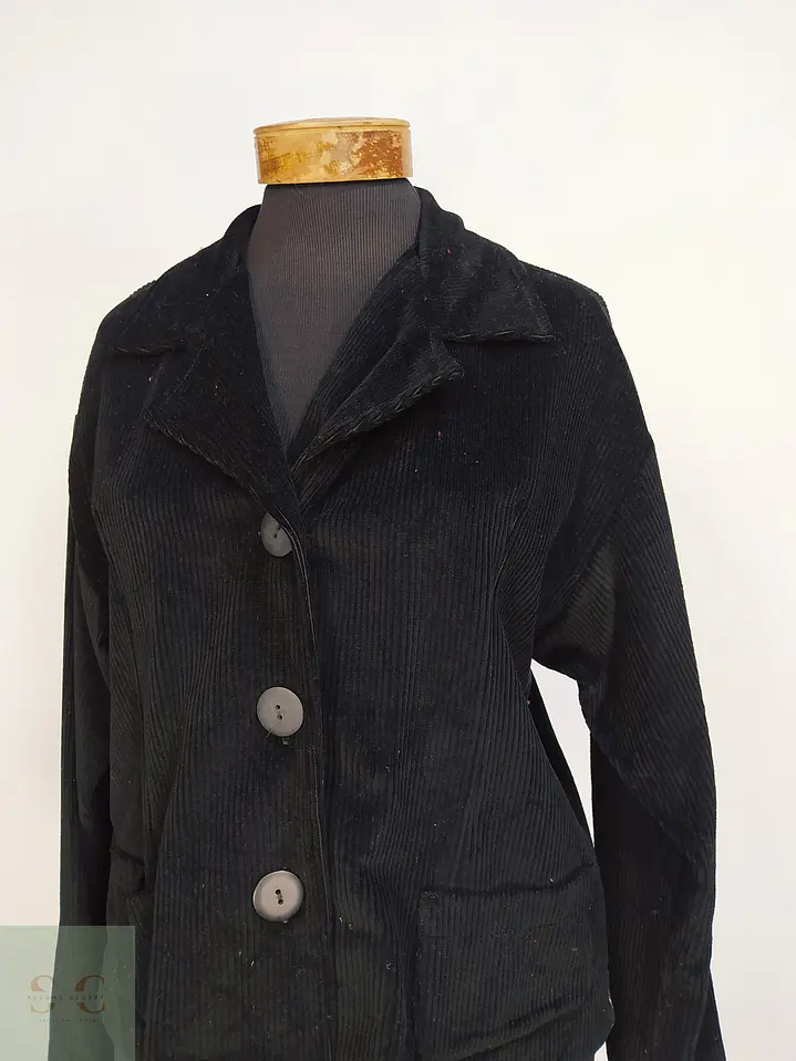 Chaqueta Zep-Zep Germany Cotelé Negro de Algodón Talla XXXL 5