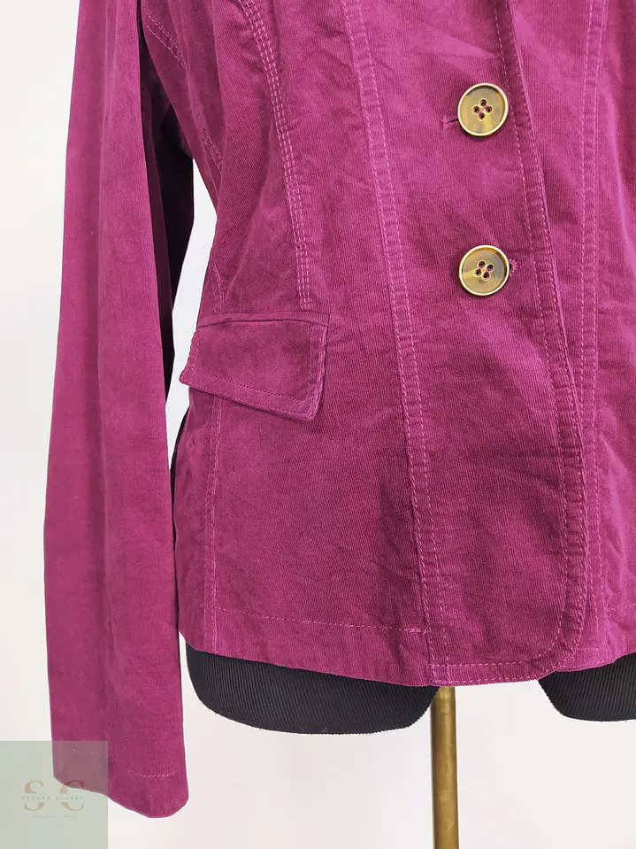 Chaqueta Betty Barclay de Algodón Fucsia Talla M 3