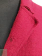 Blazer Vintage Rojo en Paño de Lana Enfieltrada Talla SM - Miniatura 7