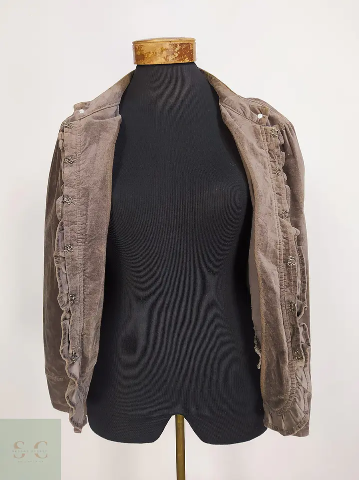Chaqueta Aterciopelada de Algodón con Volantes Street One Talla L 8