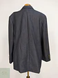 Blazer Vintage en Lana Virgen Gris Plomo con Botones Heráldicos Dorados Talla XXXL - Miniatura 8