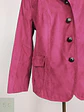 Chaqueta Blazer Walbusch Efecto Gamuza Fucsia Talla XL - Miniatura 3