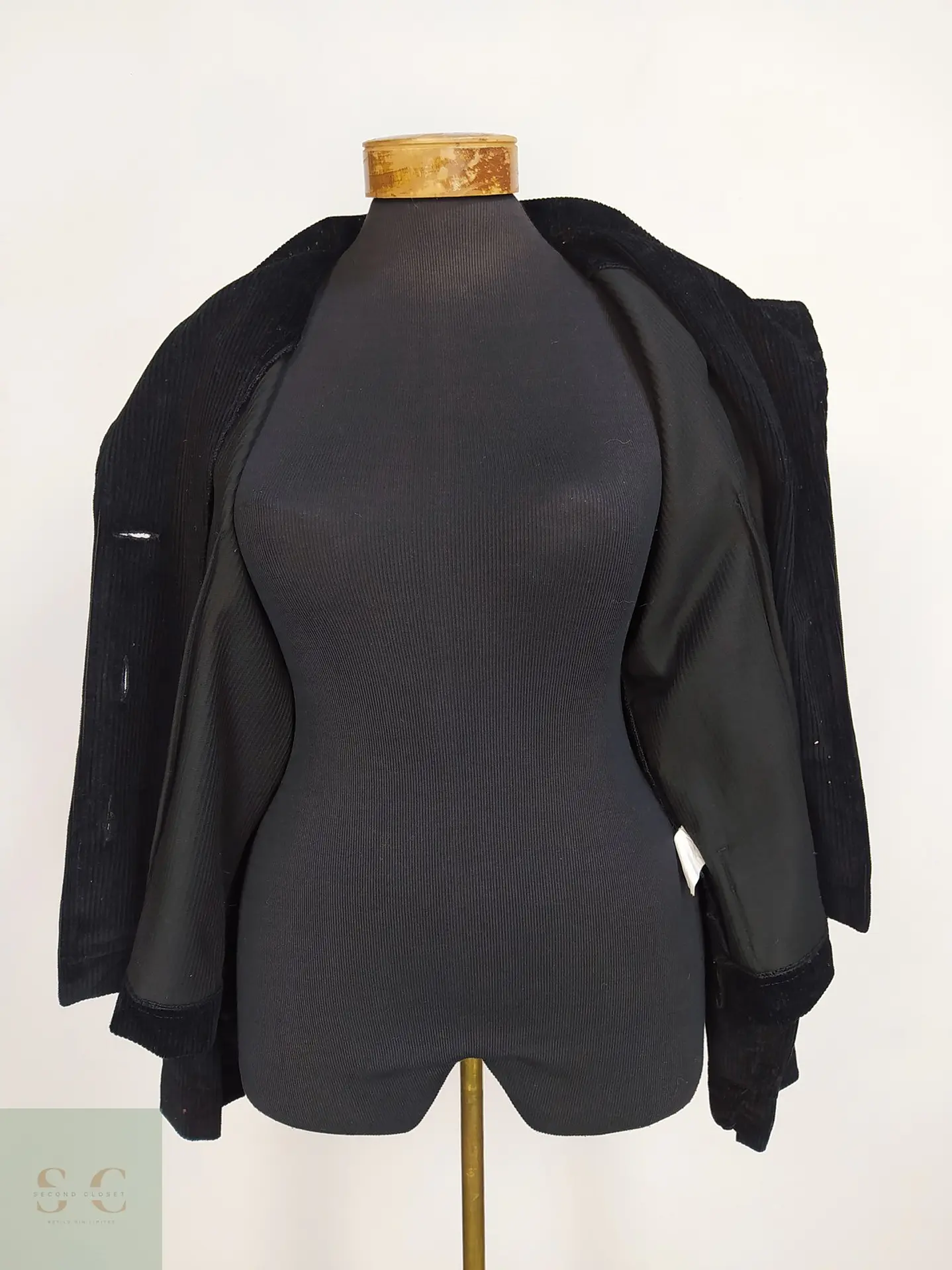 Chaqueta Zep-Zep Germany Cotelé Negro de Algodón Talla XXXL 7