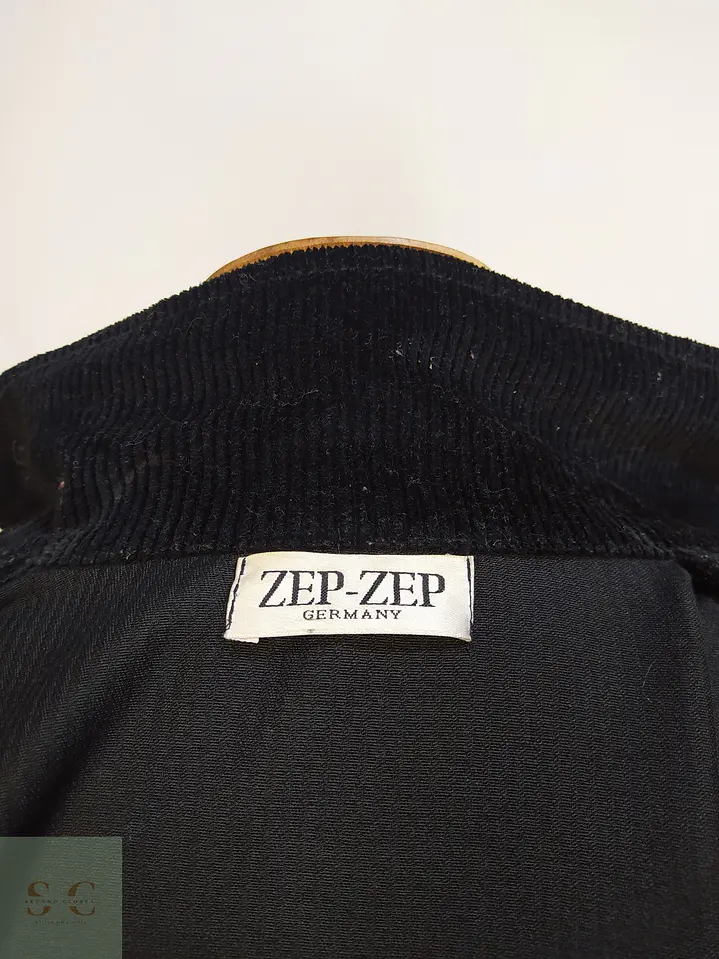 Chaqueta Zep-Zep Germany Cotelé Negro de Algodón Talla XXXL 9