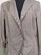 Chaqueta Blazer Monica In Donna Espiga con Apliques Talla L - Miniatura 4