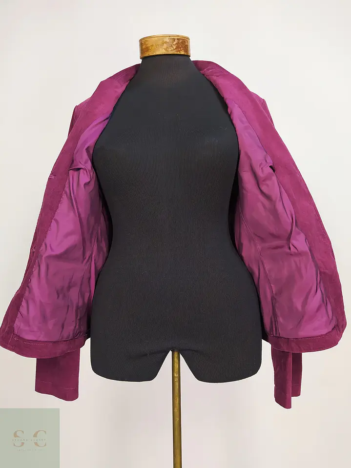 Chaqueta Betty Barclay de Algodón Fucsia Talla M 7