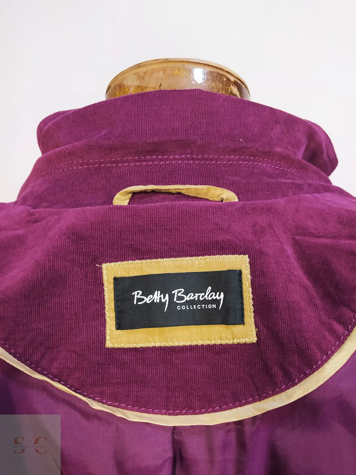 Chaqueta Betty Barclay de Algodón Fucsia Talla M 9