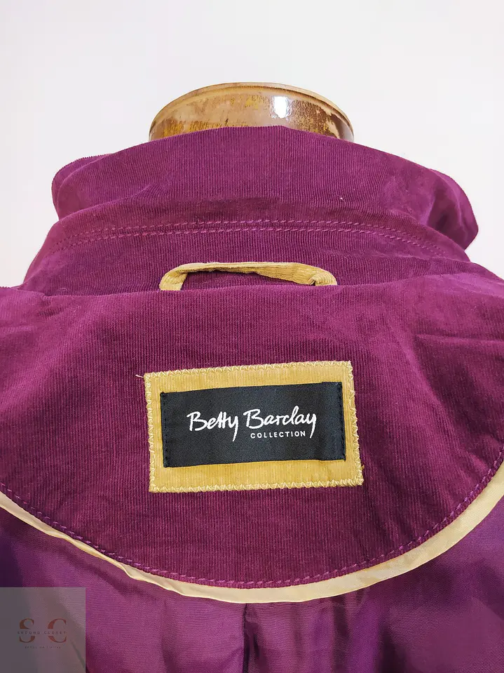 Chaqueta Betty Barclay de Algodón Fucsia Talla M 9
