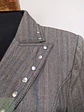 Chaqueta Blazer Monica In Donna Espiga con Apliques Talla L - Miniatura 6