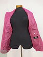 Chaqueta Blazer Walbusch Efecto Gamuza Fucsia Talla XL - Miniatura 7