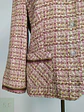 Chaqueta Tweed Gerry Weber Rosa en Mezcla de Lana Talla M - Miniatura 3