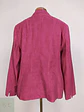 Chaqueta Blazer Walbusch Efecto Gamuza Fucsia Talla XL - Miniatura 9