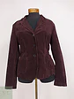 Blazer Cotelé Fino Hessnatur Burdeos Talla M - Miniatura 2